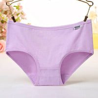 Cotton Mid-rise Girly Briefs