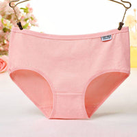 Cotton Mid-rise Girly Briefs