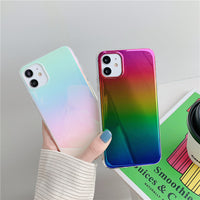 Gradient Color Protective Sleeve For Apple