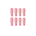 Long Ballet Frosted Pink French Style