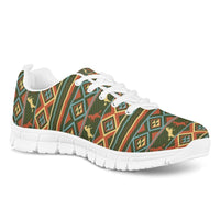 White Bottom Sneakers Custom Pattern Black Stripes New Outdoor Sneakers Casual Travel Running Shoes Men's And Women's Shoes
