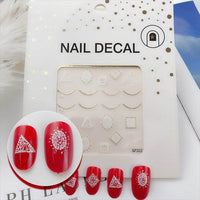 3D Bronzing Imitation Diamond Epoxy Nail Decal