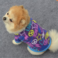 Pet Clothes Dog Spring And Autumn Warm Fleece Clothing