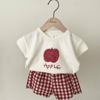 Fruit Short-sleeved Suit Cotton Refreshing