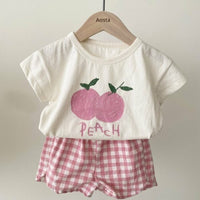 Fruit Short-sleeved Suit Cotton Refreshing