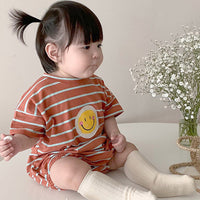 Thin Striped Jumpsuit for Boys and Girls