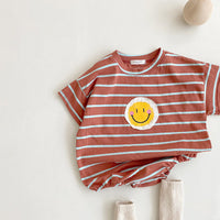 Thin Striped Jumpsuit for Boys and Girls