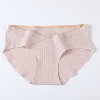Cotton Low-rise Belly Lift Seamless Large Size Triangle Shorts