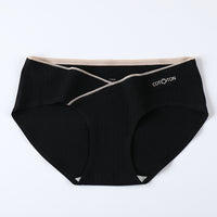 Cotton Low-rise Belly Lift Seamless Large Size Triangle Shorts