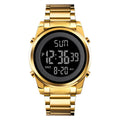 Skmei Time Beauty Southeast Asia Electronic Watch Men's Stainless Steel Band Business Fashion Chronograph Brand Watch