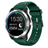 Go3 Smart Bracelet Round Screen ECG Heart Rate Blood Pressure Oximeter Step Bluetooth Waterproof Sports Watch