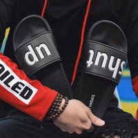 sandals shut up