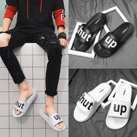 sandals shut up