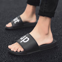 sandals shut up