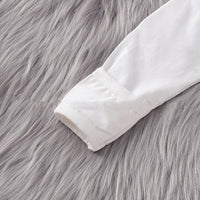 Four-Piece Printed Cotton Letters For Infants
