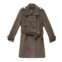 Autumn And Winter Clothes Small Slim Slim Mid-Length Fashionable Woolen Coat