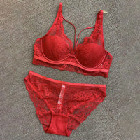 Sexy French lace Underwear Female Thin Half-cup Breathable Gathering Natal Red Suit