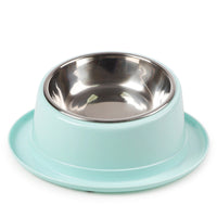 Domestic Stainless Steel Non-Slip Tilting Cat Bowl