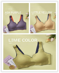 Seamless Ice Silk Underwear Without Steel Ring