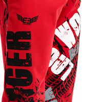 Pure Cotton Big Leg Pants Men's Sports Fitness Pants