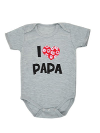 DERMSPE  Funny Super Mama Papa Printed Baby Romper New Fashion Boys Girls Jumpsuit Soft Short Sleeved O Neck Bodysuit 0-24M