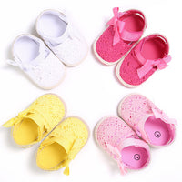 Female Baby Shoes Soft Sole Bow Princess Sandals Baby Toddler Shoes