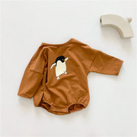 Pack Fart Clothing Animal Print Baby One-piece Triangle Climbing Clothes