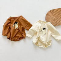 Pack Fart Clothing Animal Print Baby One-piece Triangle Climbing Clothes