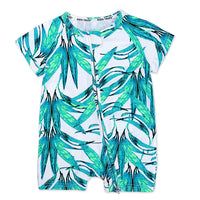Baby Clothes Ins Summer Cotton Short-Sleeved Newborn Jumpsuit For Men And Women Baby Romper