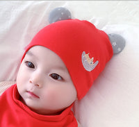 Spring Cotton Cute Baby Pullover Hat