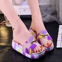 Women S New Family Slippers Slippers With Thick Soles For Outdoor Use