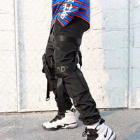 Guochao Functional Wind Streamer Overalls Men's Trousers Tide Brand