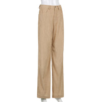 Corduroy Mopping The Floor Drape Wide-Leg Casual Trousers Women's Autumn European And American Ebay New Women's Clothing