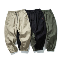 Japanese Spring Style Trendy Tooling Casual Trousers