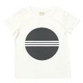 Black And White Short-Sleeved T-Shirts For Boys And Girls