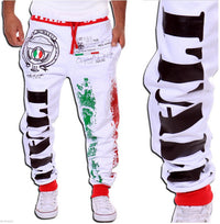 Men'S Casual Sports Pants Italian Flag Print Men'S Casual Sports Pants