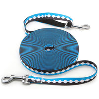 Large, Medium And Small Dog Lengthened Pet Traction Rope 15 Meters Free Training Dog Custom Printing Competition-Level Training Rope