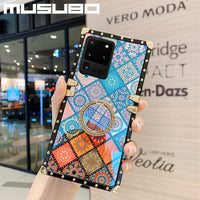 MUSUBO Case For Samsung Galaxy Note 20 Ultra S20 S8 S10 PLUS S9 A71 A51 A70 A21 M30 Phone Cover Funda Soft Silicone Coque Girls