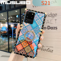 MUSUBO Case For Samsung Galaxy Note 20 Ultra S20 S8 S10 PLUS S9 A71 A51 A70 A21 M30 Phone Cover Funda Soft Silicone Coque Girls