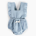 Ins Denim Baby One-piece Bodysuits Baby Romper Spring