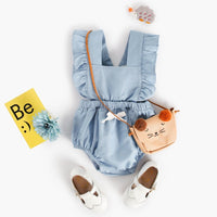 Ins Denim Baby One-piece Bodysuits Baby Romper Spring