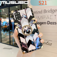 MUSUBO Case For Samsung Galaxy Note 20 Ultra S20 S8 S10 PLUS S9 A71 A51 A70 A21 M30 Phone Cover Funda Soft Silicone Coque Girls