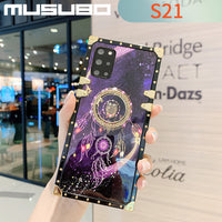 MUSUBO Case For Samsung Galaxy Note 20 Ultra S20 S8 S10 PLUS S9 A71 A51 A70 A21 M30 Phone Cover Funda Soft Silicone Coque Girls