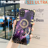 MUSUBO Case For Samsung Galaxy Note 20 Ultra S20 S8 S10 PLUS S9 A71 A51 A70 A21 M30 Phone Cover Funda Soft Silicone Coque Girls