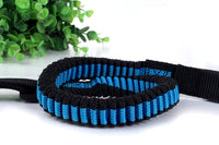 Multifunctional running dog leash Nylon cushioned stretch dog leash for morning run