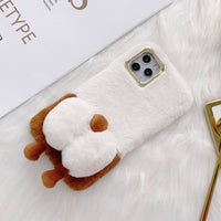 Compatible with Apple , Corgi butt phone case plush plush 12pro