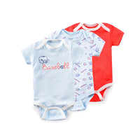 Baby Short-Sleeved One-Piece Romper Suit