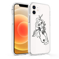 Compatible with Apple, Compatible with Apple , Suitable For Iphone12 Mobile Phone Case Cross-Border New Xr Art Student Mona Lisa Van Gogh Line Art Mobile Phone Case