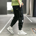 Overalls Men's Autumn Trendy Brand Loose Straight Functional Pants Korean Version Of The Trend Of Large Size Fat Waist Casual Trousers