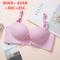 No trace no steel ring bra
